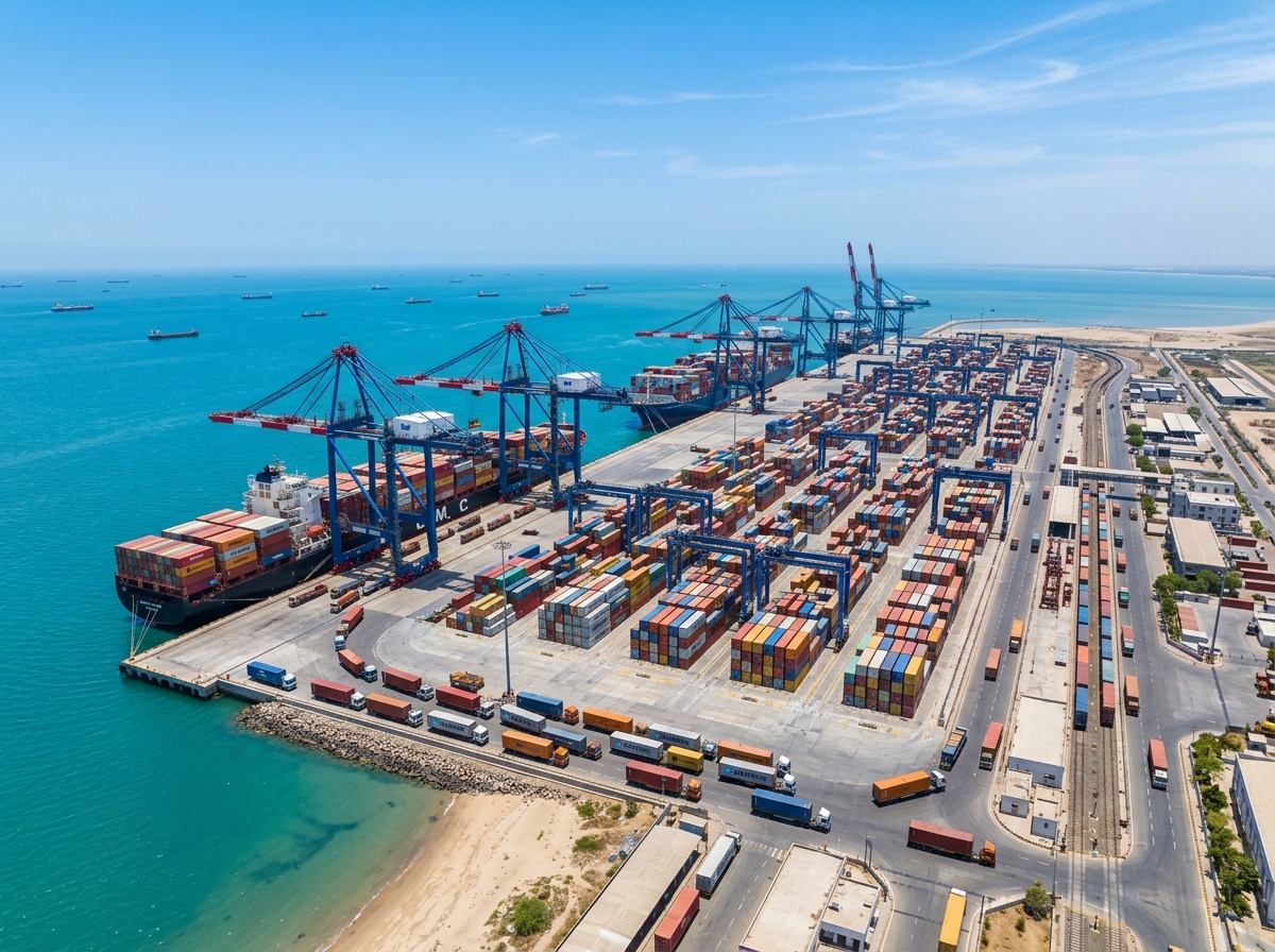 Mundra Port deep-water container terminal operations